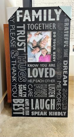 NEW - Malden Family Wall Decor