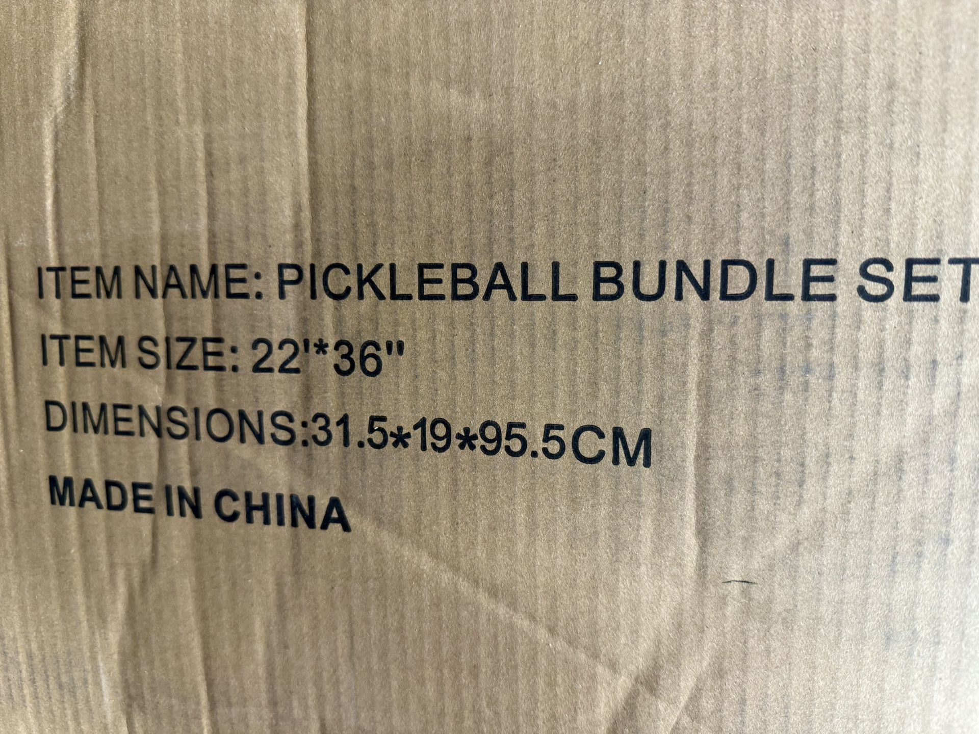 New* Pickleball Bundle Court Set