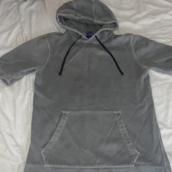 Vintage Nike short sleeve hoodie Blue Label size Small 