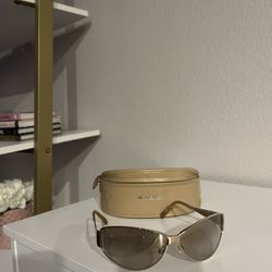 Michael Kors Y2k Vintage Sunglasses With Case