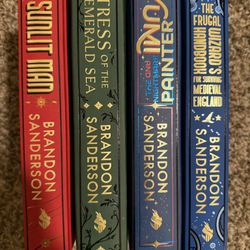 Brandon Sanderson Secret Project Hardcovers