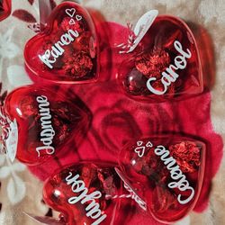 Personalized Fillable Hearts
