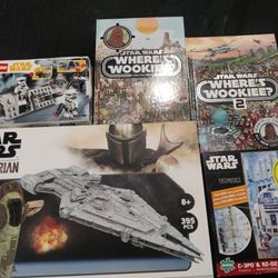Star Wars Puzzles/Building Set/Wheres The Wookie Lot