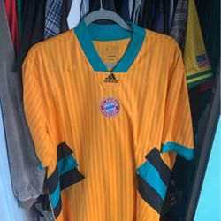 Vintage Bayern Munchen Soccer Jersey 