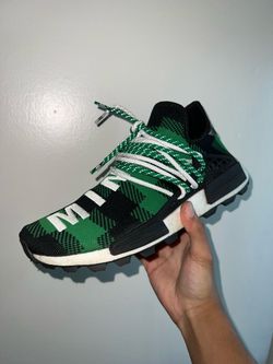 Adidas x BBC Human Race “Green Plaid”