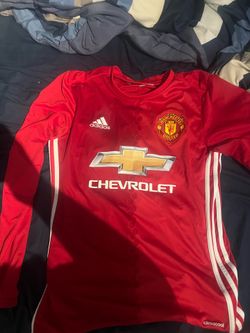 Authentic Adidas Manchester United Zlatan Ibrahimović #9 Long Sleeve Jersey (Size S) Great Condition