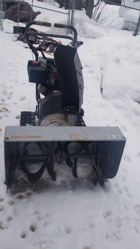 Craftsman II Snowblower 12hp 32" Wide Track Drive