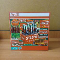 Coca-Cola Puzzle Evergreen Unopened 