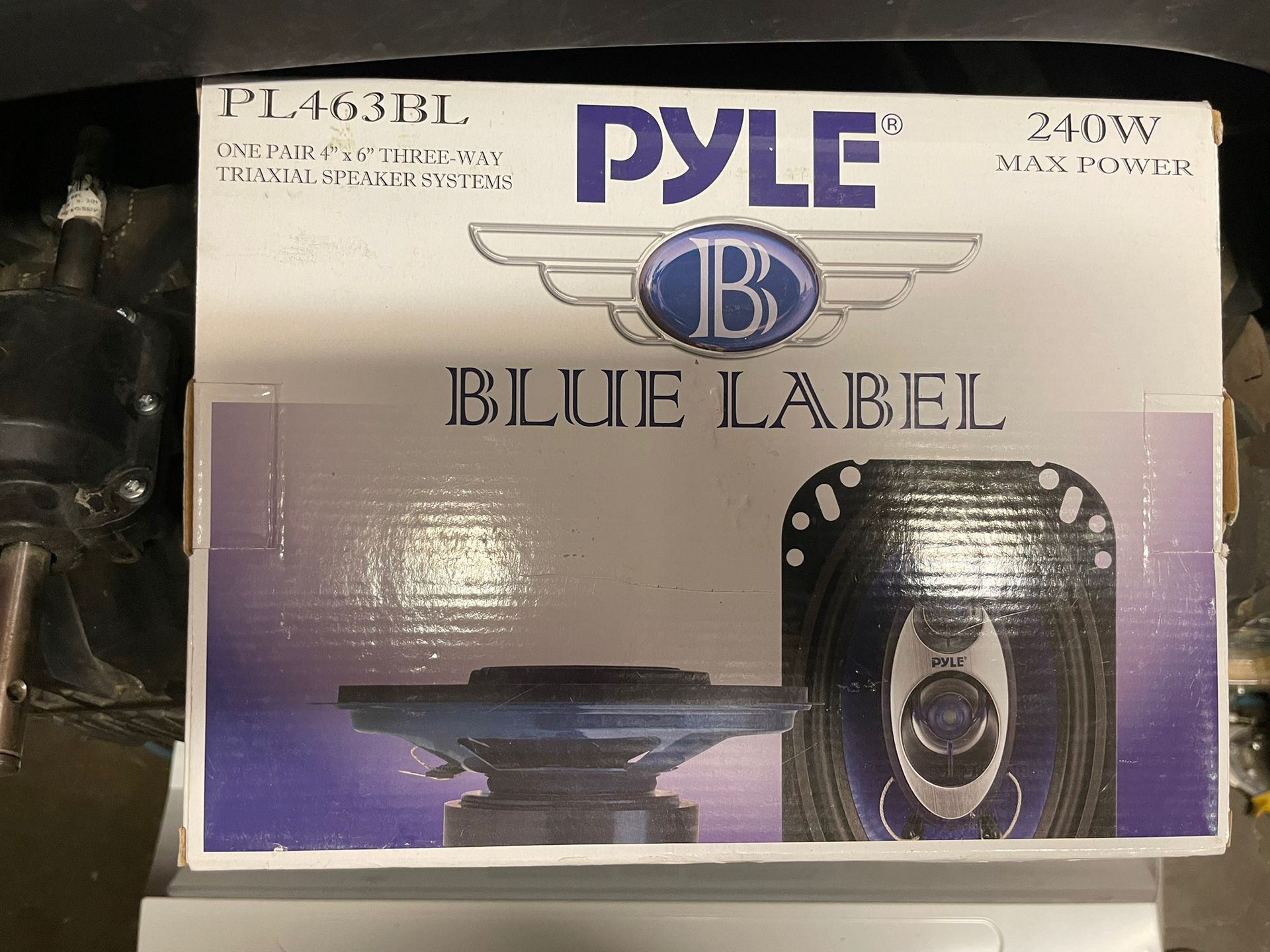 Pyle 4x6 3-way Speakers
