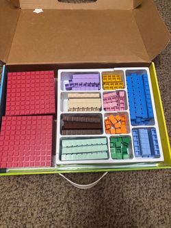 Math Manipulatives Base Ten Blocks Set
