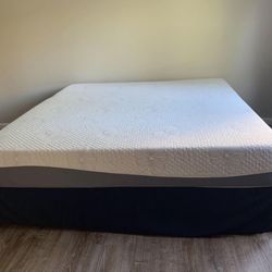 King Size Bed- Mattress, Box Spring & Bed Frame OBO