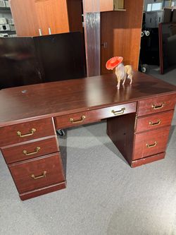 Wood Computer Desk