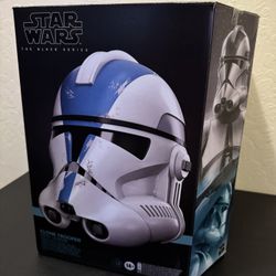 NEW Star Wars Black Series Ahsoka Clone Trooper 501st Legion Electronic Helmet GameStop Exclusive