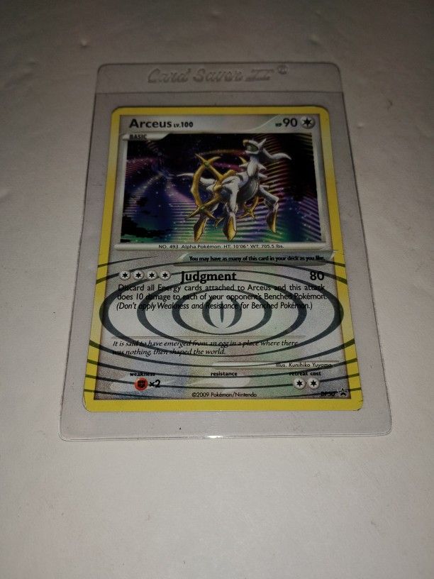 2009 Foil Pokemon - Arceus Holo / Hologram Card #DP50