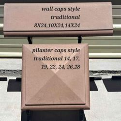 Wall Caps