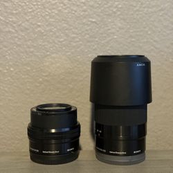 Sony 16-55 and 55-210