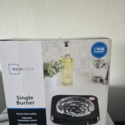 new single electric stove