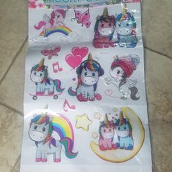 Unicorn Wall Decals