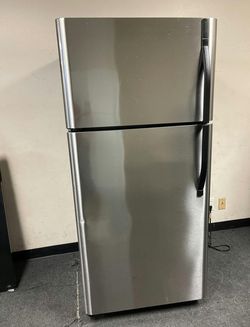 Stainless Top Mount Fridge - Energy Efficient