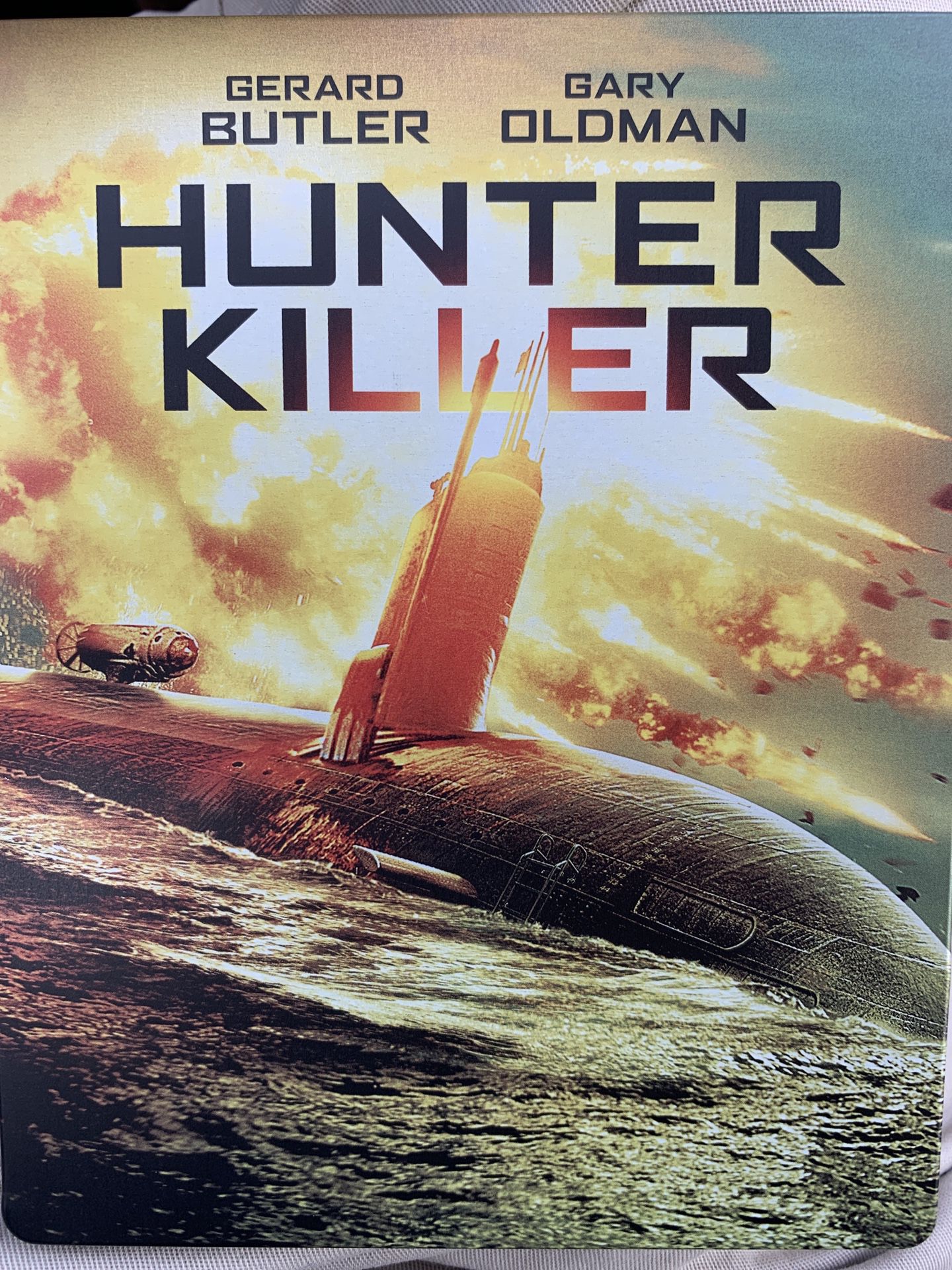 Hunter Killer 4K Blu-ray steelbook