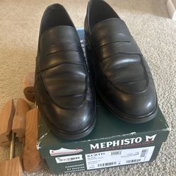 Black Leather Loafers