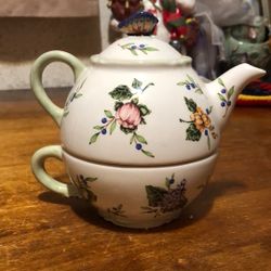 Princess House Ceramic Tea-for-One
