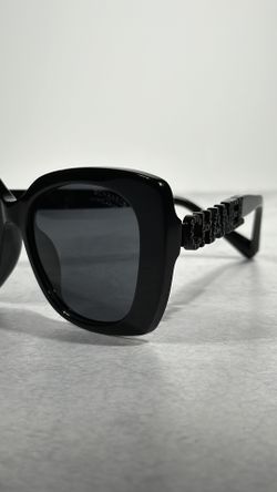 NEW CHANEL CH5422B SQUARE SUNGLASSES C501/T8 BLACK for Sale