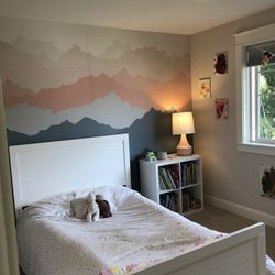Full Size White Bed Frame