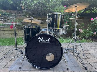Pearl Export Drum Kit w/ Zildjian & Sabian Cymbals