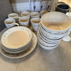 Ceramic. Dishes Dining Bowl Water Cup