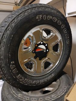 2010 Dodge ram 2500 HD rims and tires