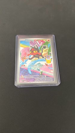 Litten Pokémon Trading Card in Hard Case