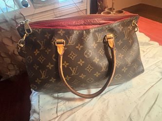 Louis Buitton Red Monogram Canvas Pallas BB