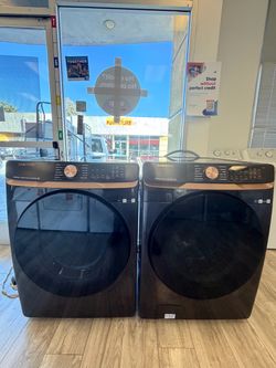 Samsung Front Load Washer and Dryer Set
