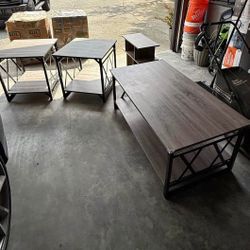  Coffee Table / End tables 