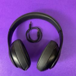 Beats Studio 3 Wireless Headphones – Black – Premium Noise Cancelling