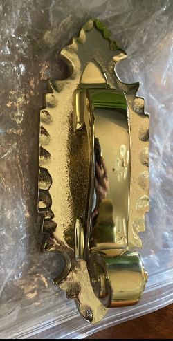 Schlage Brass Door Knocker knocker