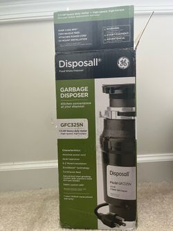 GE Disposall Garbage Disposal – Model GFC325N (Brand New)