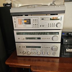 1980s Vintage Onkyo Unit Works Bt Will Need Service Due To Age 