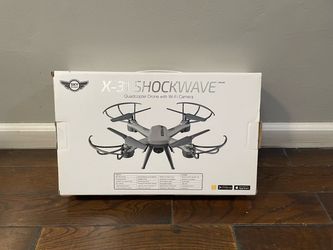 X-31 shockwave drone (with extra batteries)