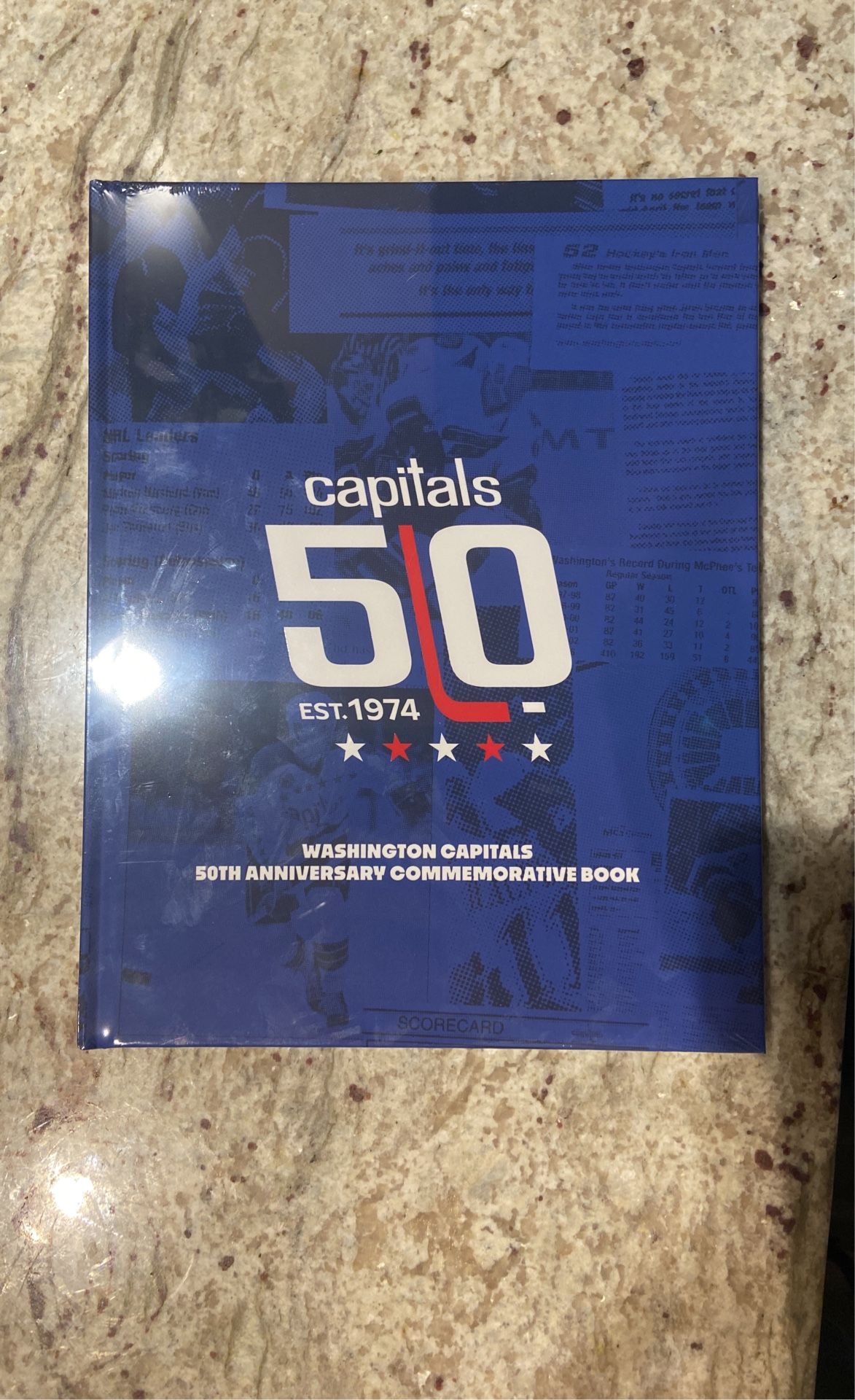 Washington Capitals 50th Anniversary Commemorative Book