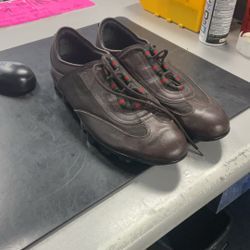 Gucci Leather Sneakers Size 10.5