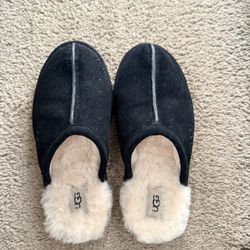 UGG BLACK SCUFF MEN'S SLIPPER STYLE 1115147