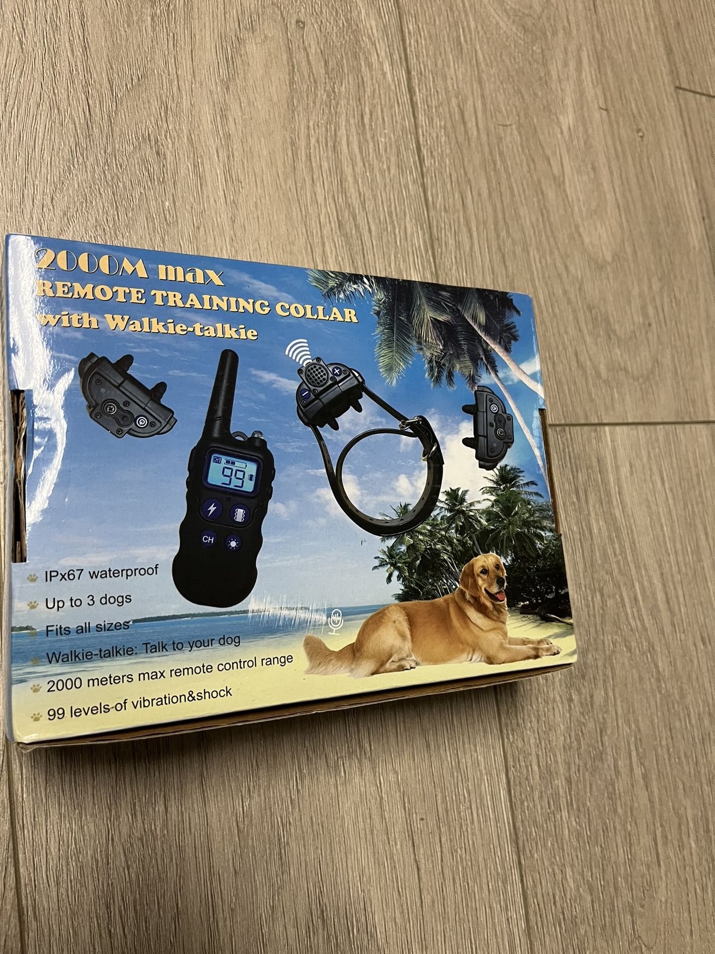 Innovative Walkie Talkie Shock Collar for Dogs, Dog Training Collar