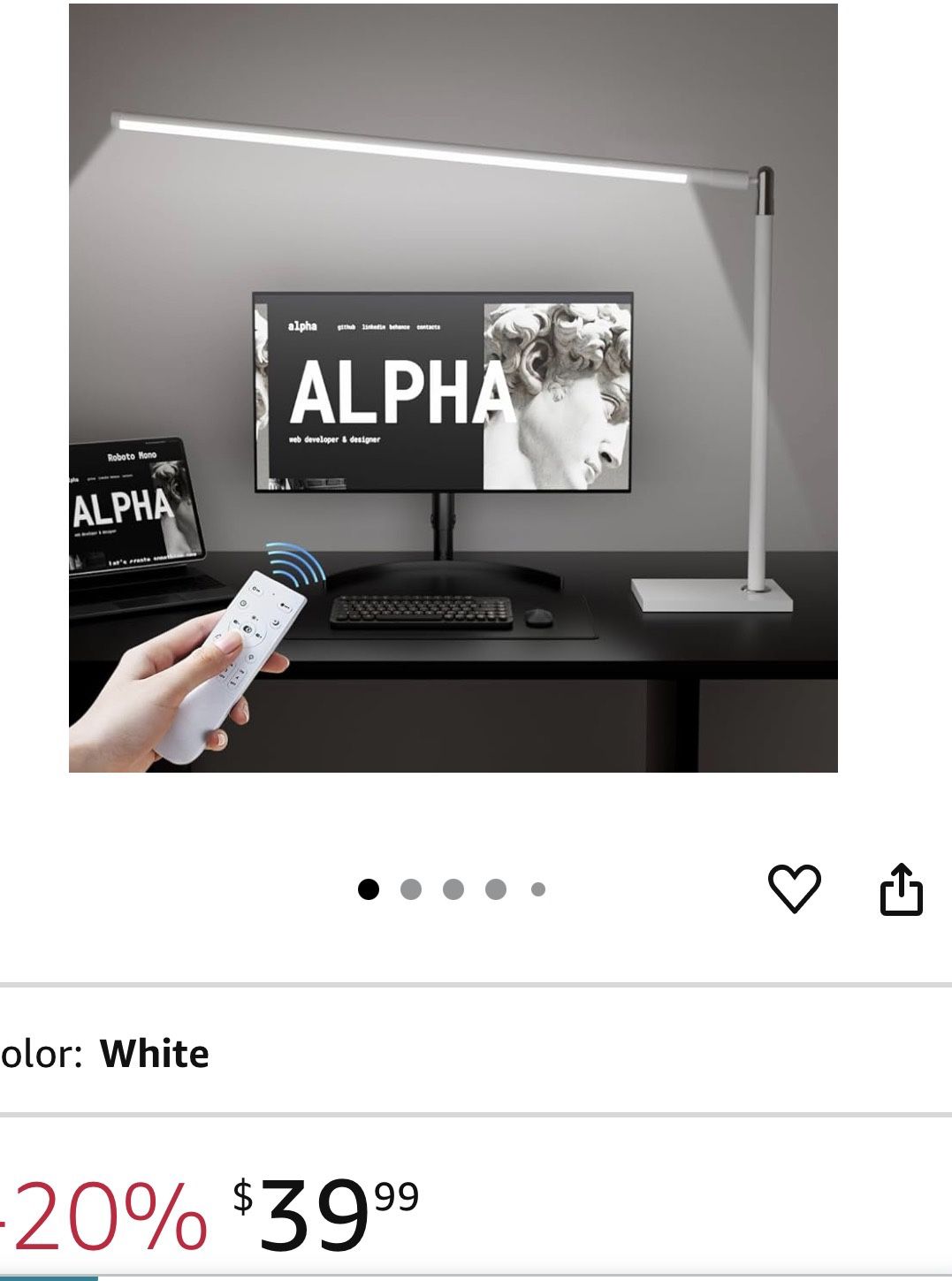 Desk Lamp For Home And Office!