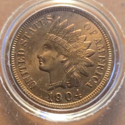 1904 Indian Head Penny