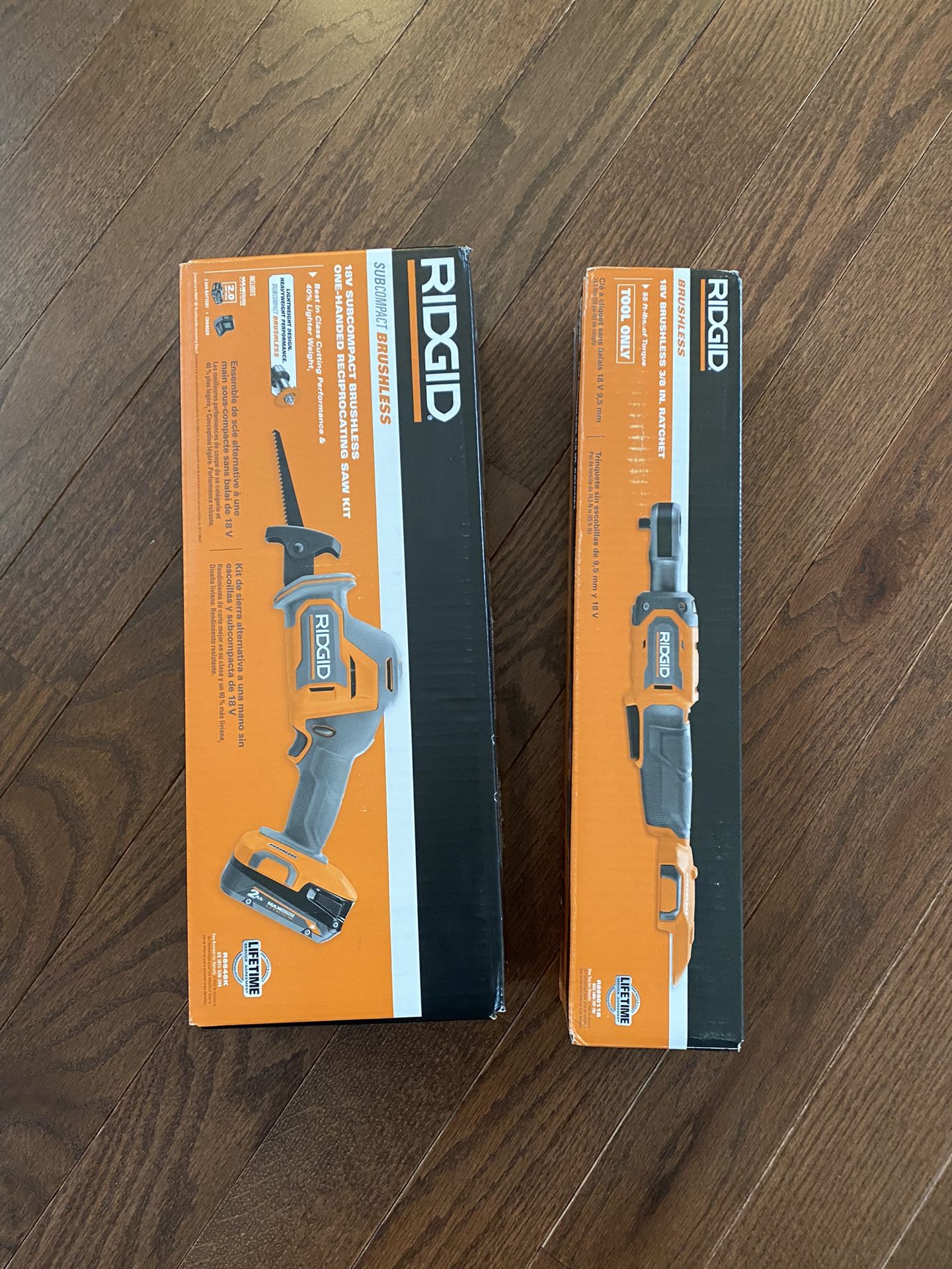 Ridgid Tools Hacksaw And Ratchet