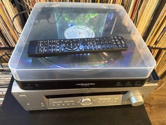 Complete Vinyl Starter Kit ✨ Sony Receiver + AT LP60 Turntable w/ new stylus + 25 Record Mystery Box