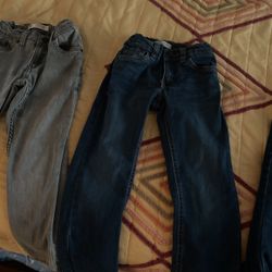 Levis Boys Jeans 2 Size 5 One Size 6 