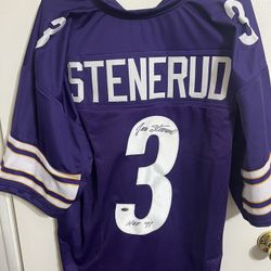 Signed jersey